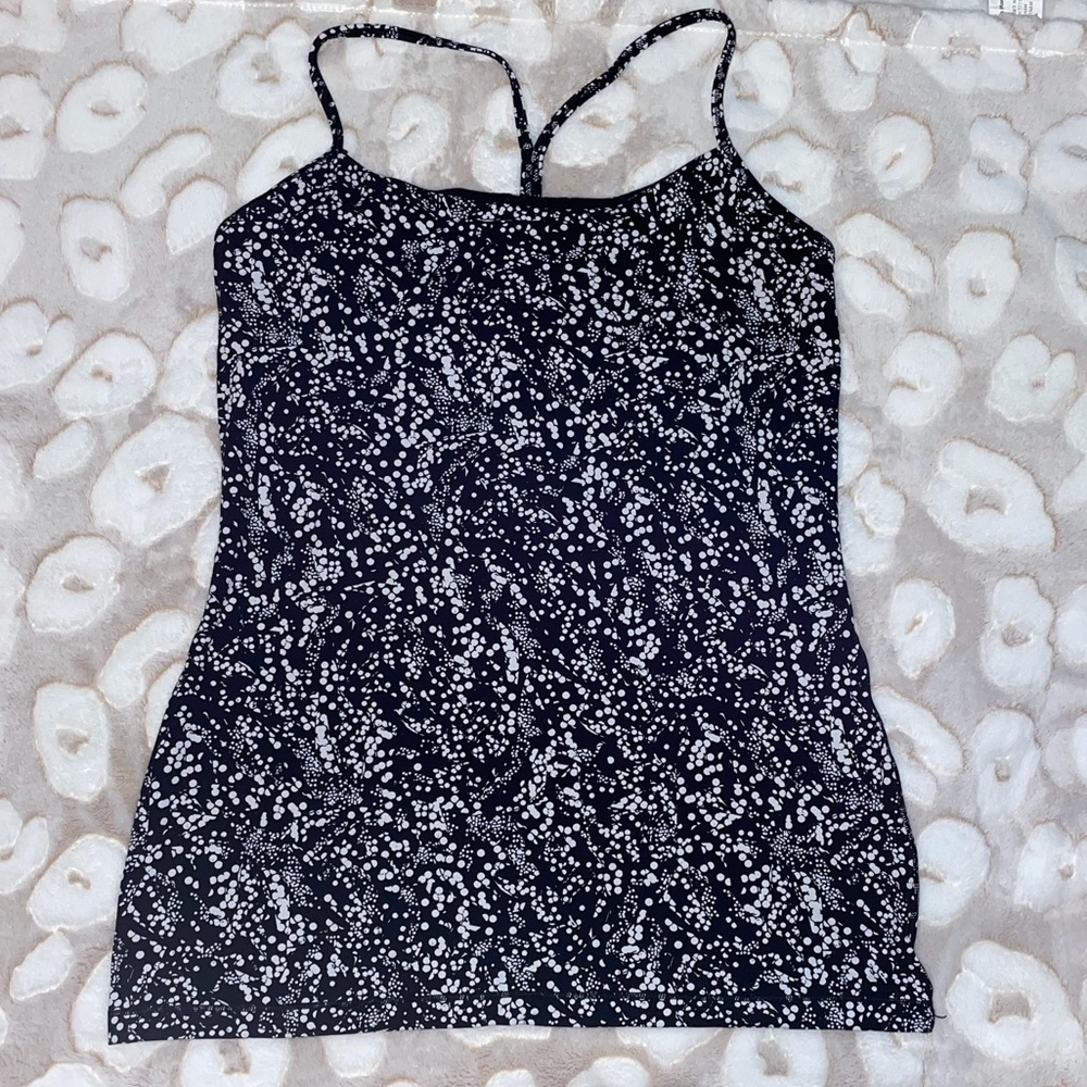 Size 12 Black Lululemon Yoga Top
